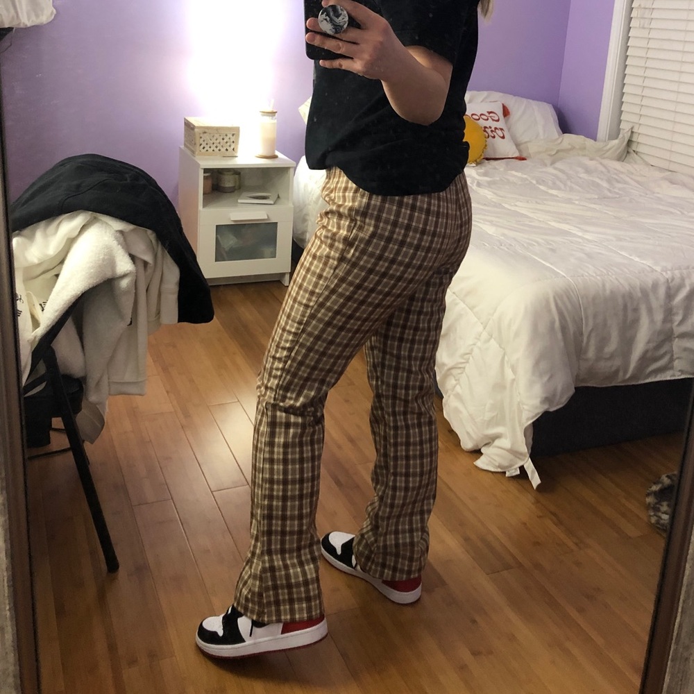 Plaid pants